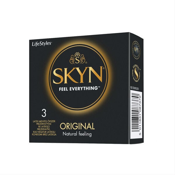 Lateksivabad kondoomid SKYN Original (3 tk.)