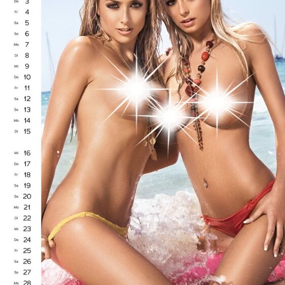 2025. aasta kalender meestele Sexy girls