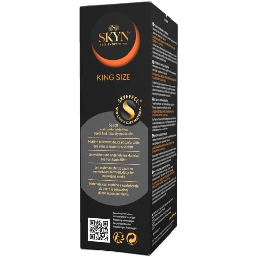 Prezervatyvai be latekso SKYN King Size (10 vnt.)