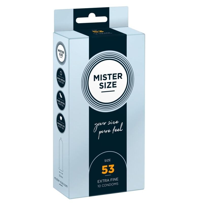 Презервативы Mister Size 53 (10 шт.)