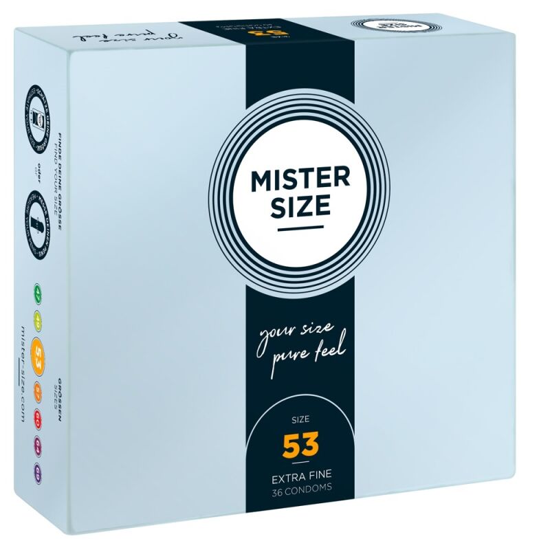 Презервативы Mister Size 53 (36 шт.)