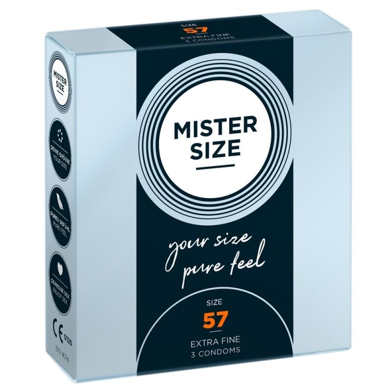 Презервативы Mister Size 57 (3 шт.)