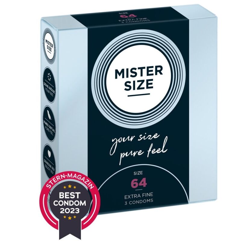Презервативы Mister Size 64 (3 шт.)
