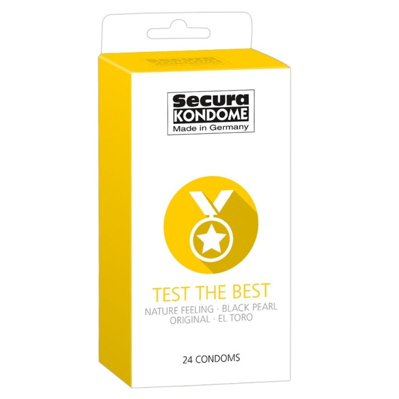 Prezervatīvi Secura Test the best (24 gab.)