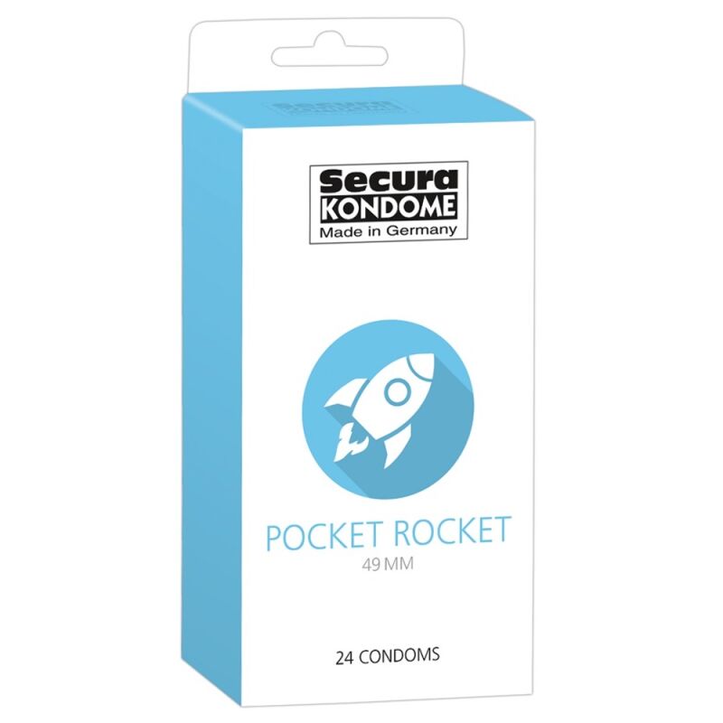 Prezervatīvi Secura Pocket Rocket (24 gab.)