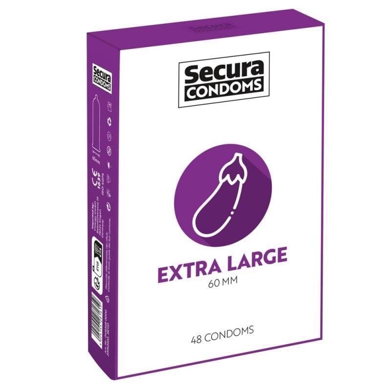 Prezervatīvi Secura Extra Large (48 gab.)