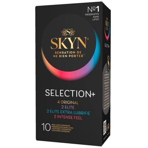 Prezervatyvai be latekso SKYN Selection (9 vnt.)