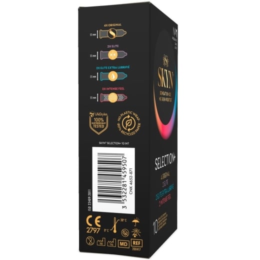 Prezervatyvai be latekso SKYN Selection (9 vnt.)
