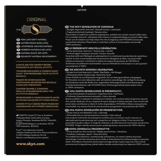 Prezervatyvai SKYN Original (40 vnt.)