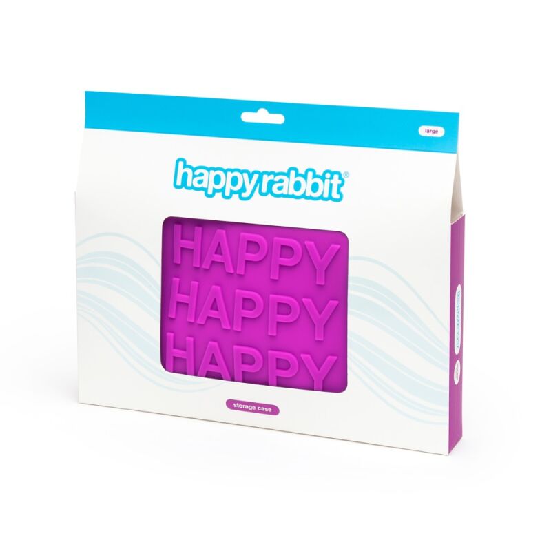 Happyrabbit rotaļlietu uzglabāšanas kaste (violeta)
