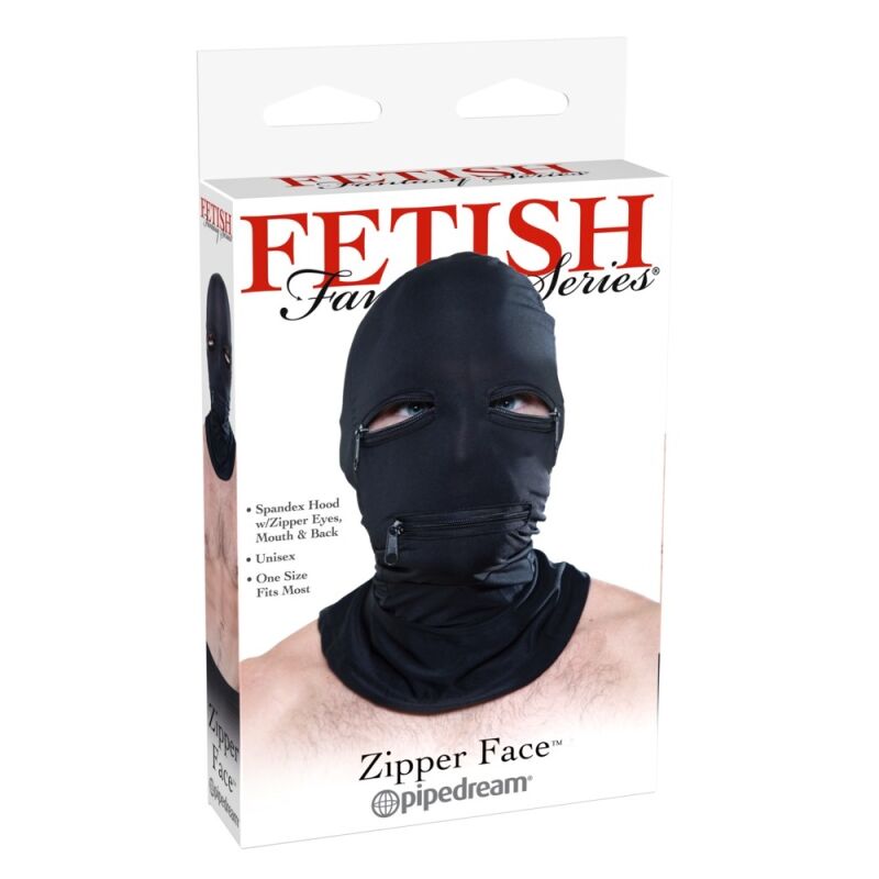 Mask Zipper Face Hood
