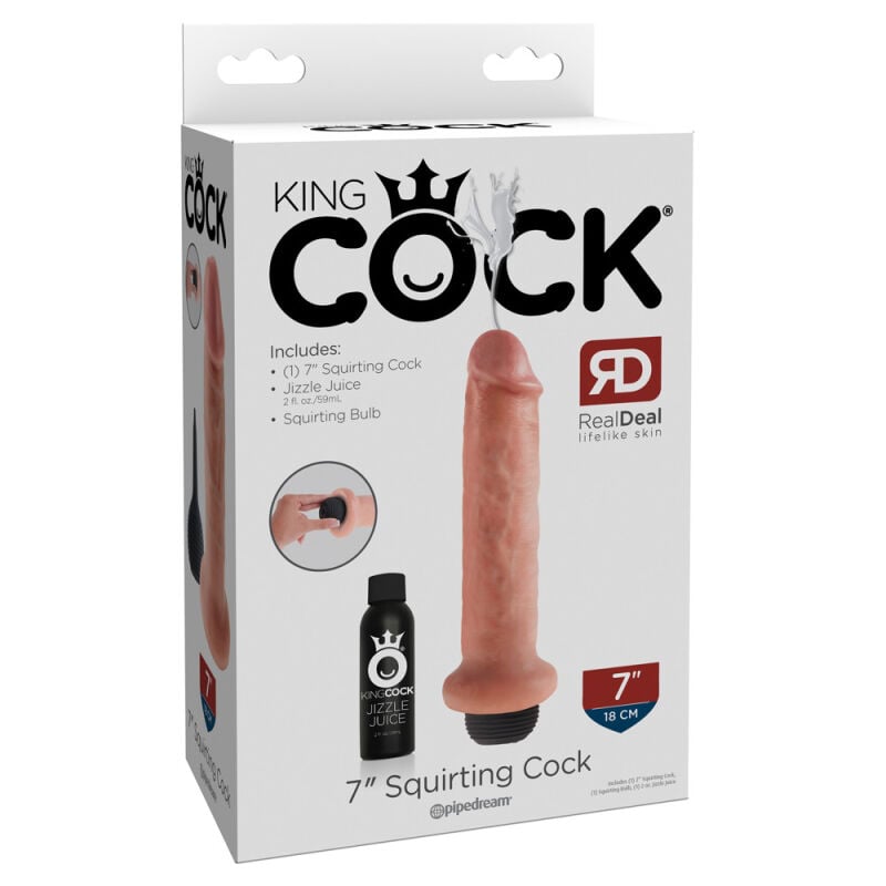 King Cock 7 Squirting dildo Oliveris