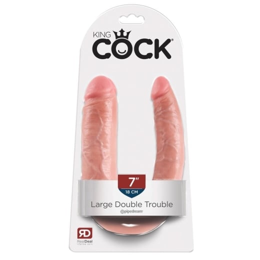 Dildo Double Trouble 7"