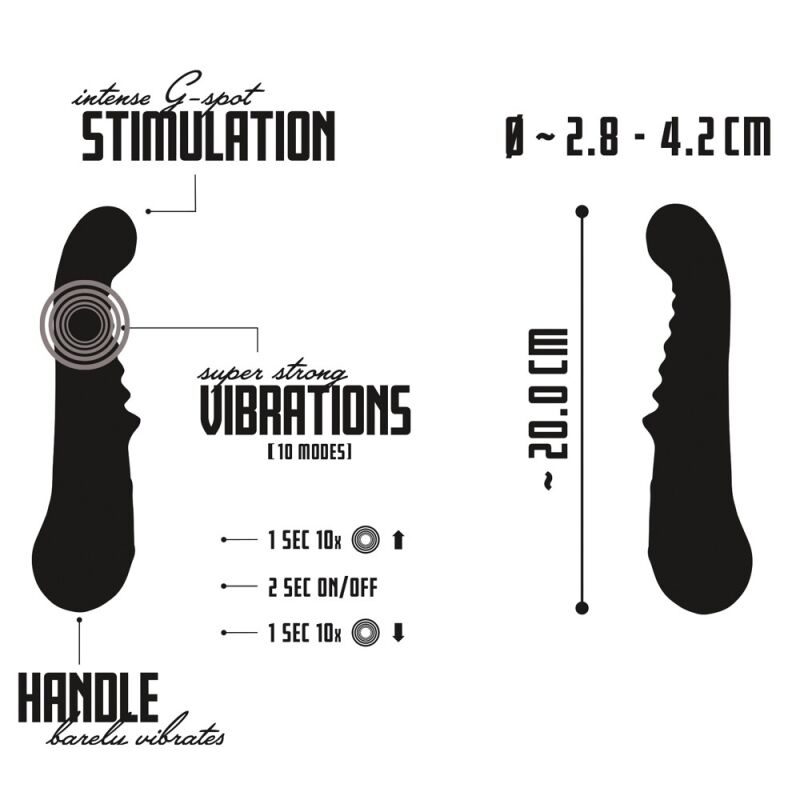 Vibraator Curved