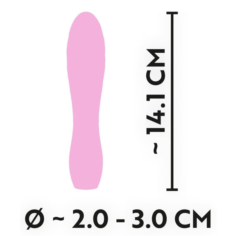 Vibratorius Cuties Mini 3.0 (rožinis)