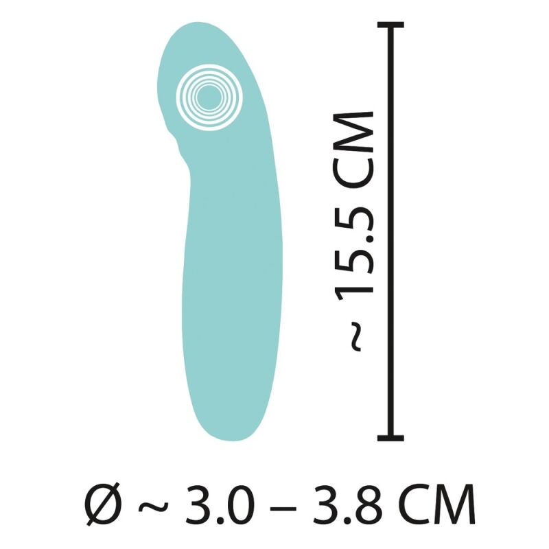 Vibratorius Cuties Mini G-Spot (mėlynas)