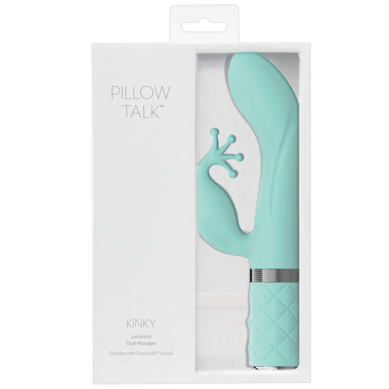 Vibratorius Pillow Talk Kinky (mėlynas)