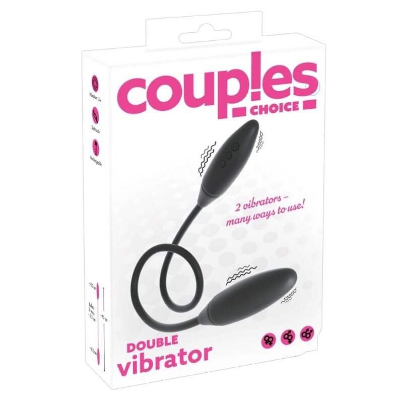 Vibratorius poroms Couple’s Choice Double Vibrator