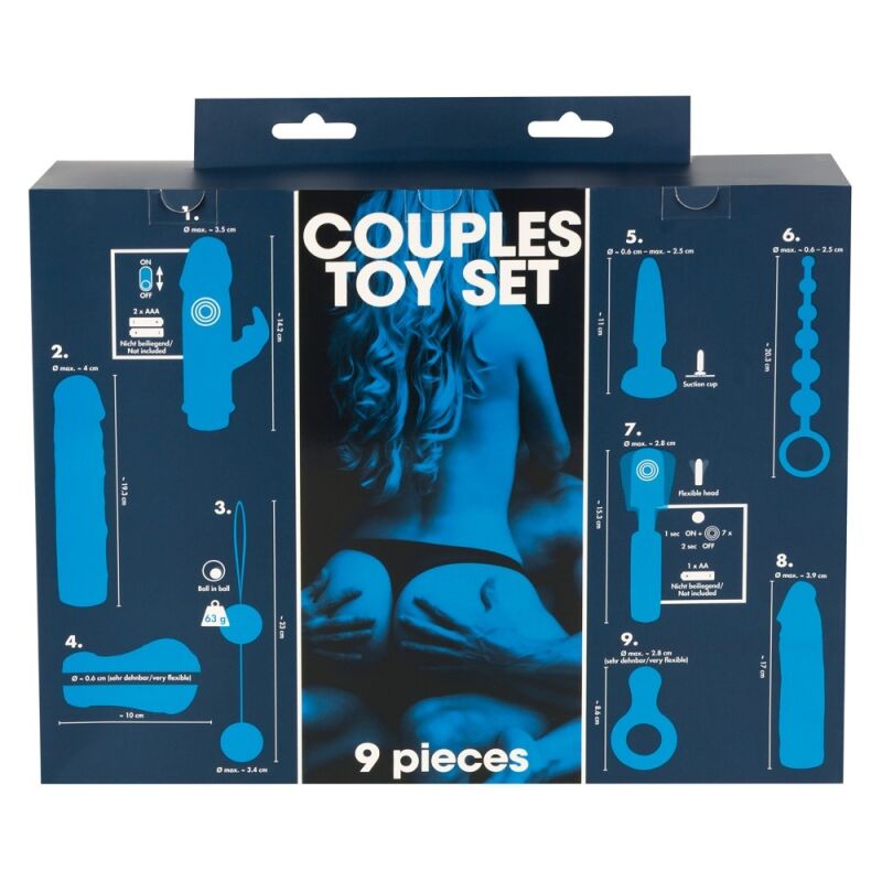 Sekslelude komplekt Couples Toy Set