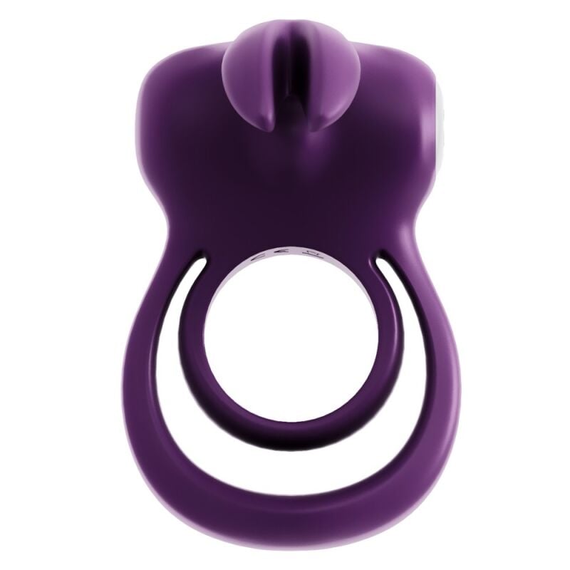 Vibruojantis penio žiedas Audringas Zuikis (violetinis)