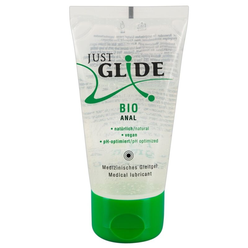 Ekologiškas analinis lubrikantas Just Glide Bio Anal (50 ml)