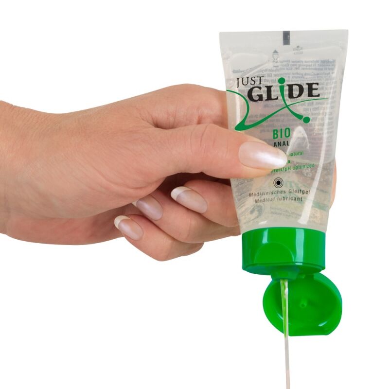 Ekologiškas analinis lubrikantas Just Glide Bio Anal (50 ml)