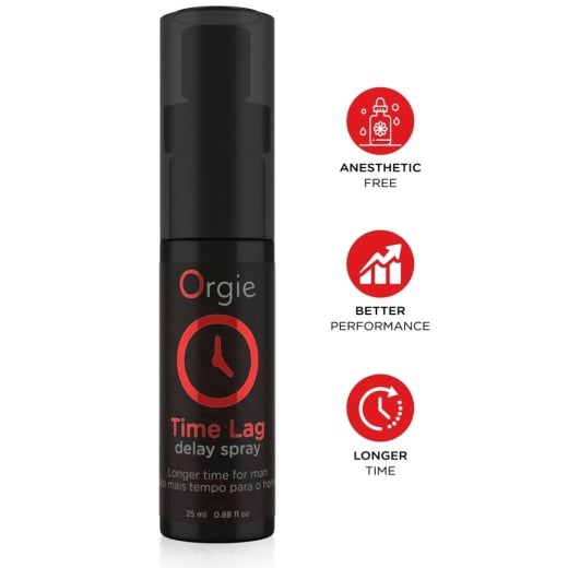 Ejakuliaciją atitolinantis purškiklis Time Lag (25 ml)
