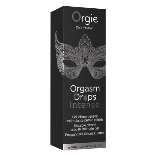 Lašiukai klitoriui Orgasm Drops Intense (30 ml)