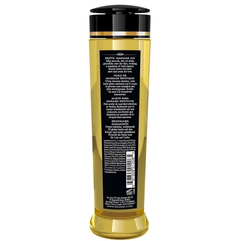Masažo aliejus Shunga Sensation (240 ml)