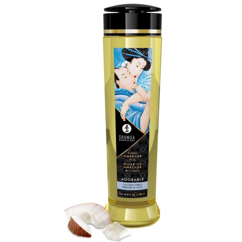 Masažo aliejus Shunga Adorable (240 ml)