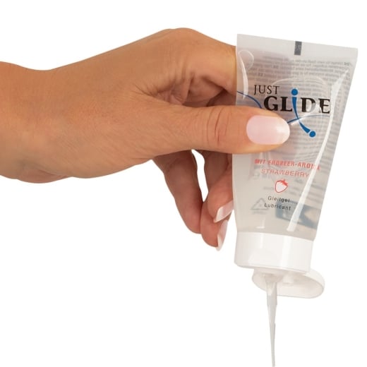 Lubrikantas Just Glide Strawberry (50 ml)