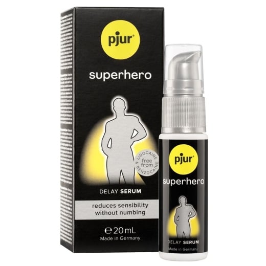 Ejakuliaciją atitolinantis serumas Superhero (20 ml)