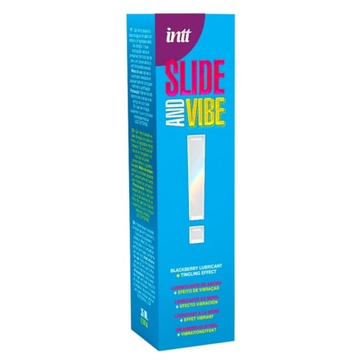 Stimuliuojantis lubrikantas Slide and Vibe! (35 ml)