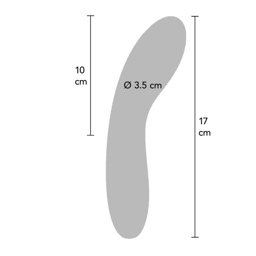 Vibratorius Luz (juodas)