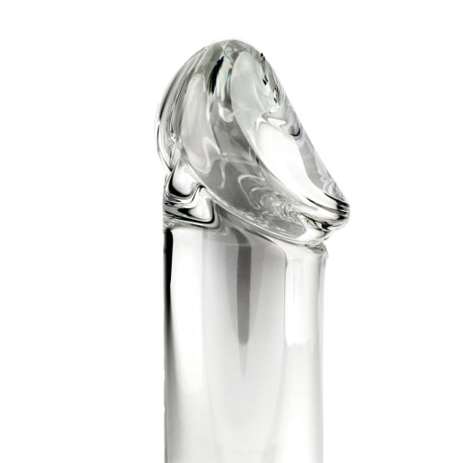 Stiklinis dildo Crystal Cock