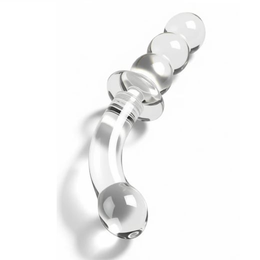 Stiklinis dildo Dual-Ended 