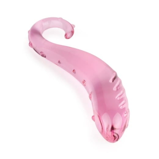 Stiklinis dildo Sparkle G-Spot 