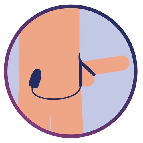 Penio žiedas - analinis kaištis Climaxer