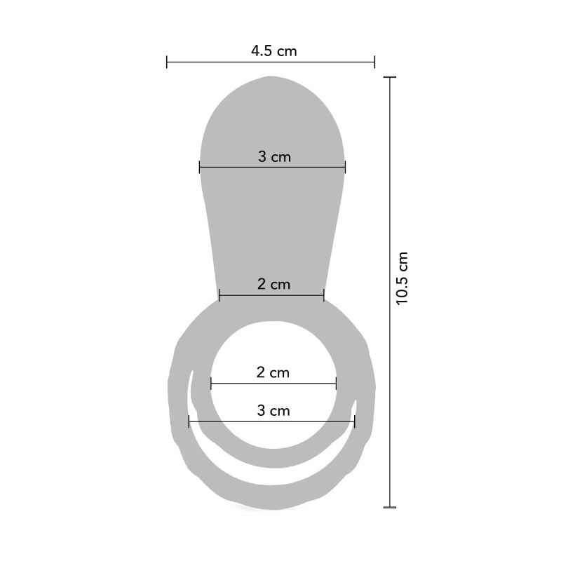 Peeniserõngas Couples Vibrator Ring