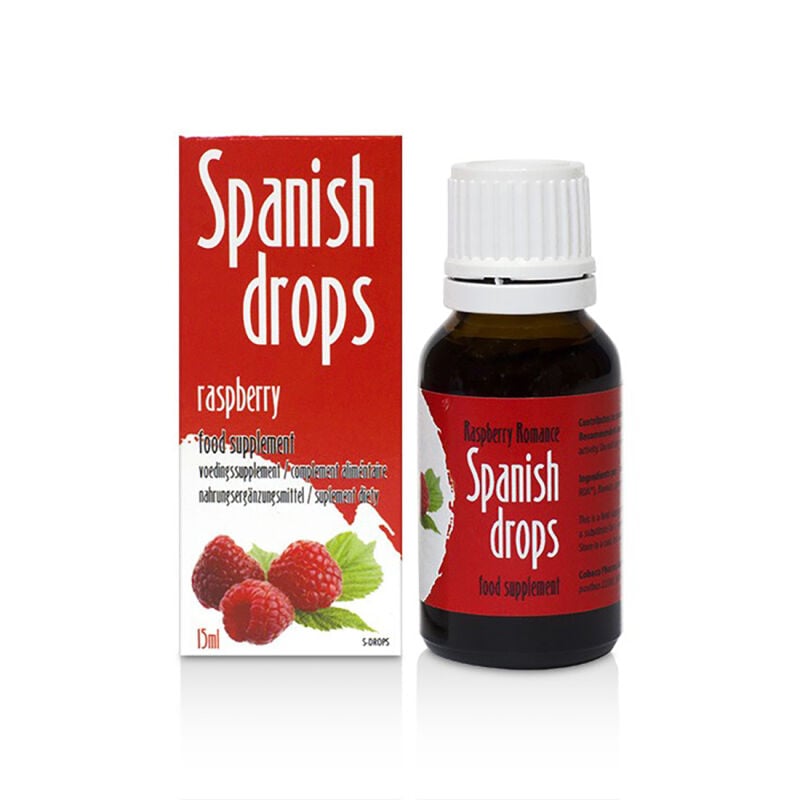 Maisto papildas Spanish fly Raspberry (15 ml)