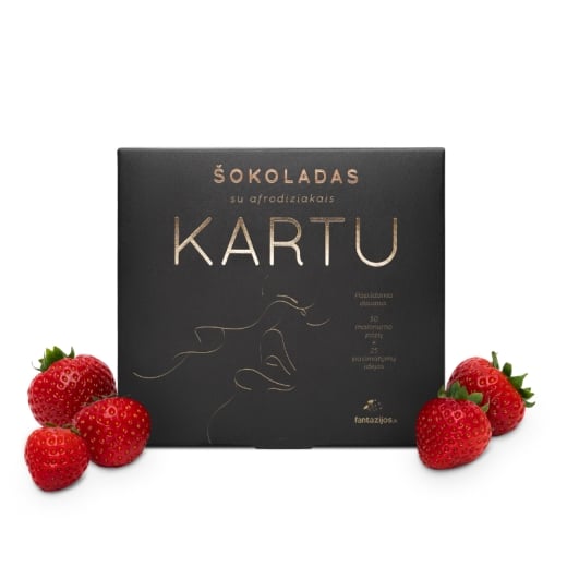 Fantazijos.lt šokoladas su afrodiziakais Kartu