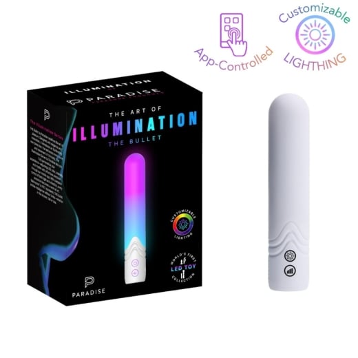 Išmanioji vibruojanti kulka Illumination 