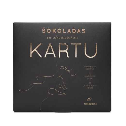 Fantazijos.lt šokoladas su afrodiziakais Kartu