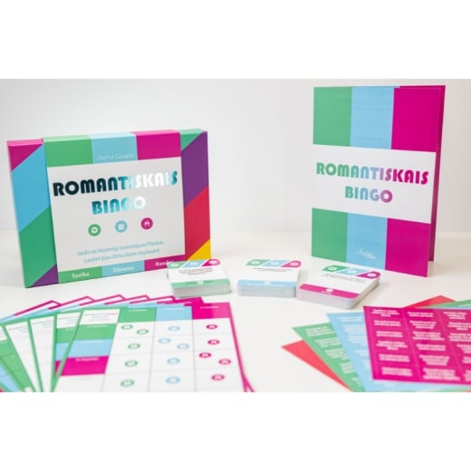 Joyful Couple Romantiskais Bingo