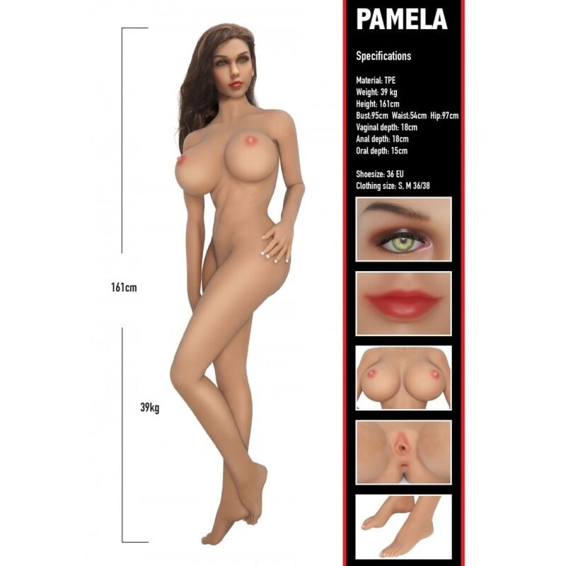 Ultra realistiška sekso lėlė Pamela