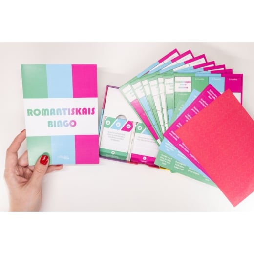 Joyful Couple Romantiskais Bingo