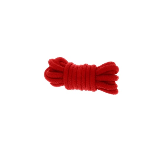 Virvė Soft Bondage (3 m) (raudona)