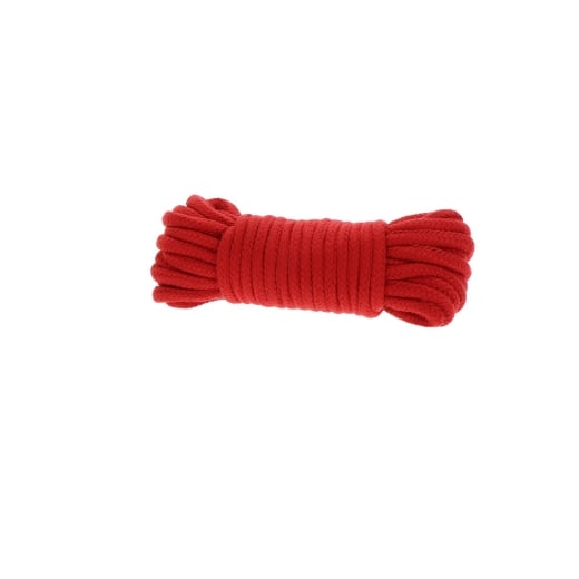 Virvė Soft Bondage (10 m) (raudona)