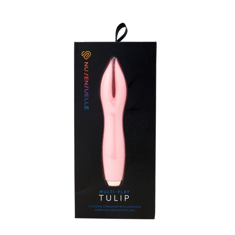 Klitorio stimuliatorius Tulip Multi-Play (rožinis)