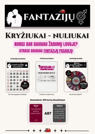 Erotinis žaidimas Kryžiukai-nuliukai (16 užduočių rinkinys)
